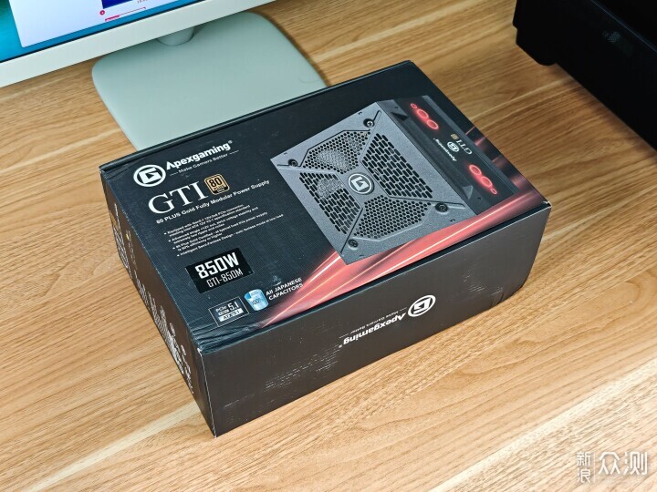 全日系電容十年質(zhì)保拆解電源艾湃電競(jìng)GTI-850M